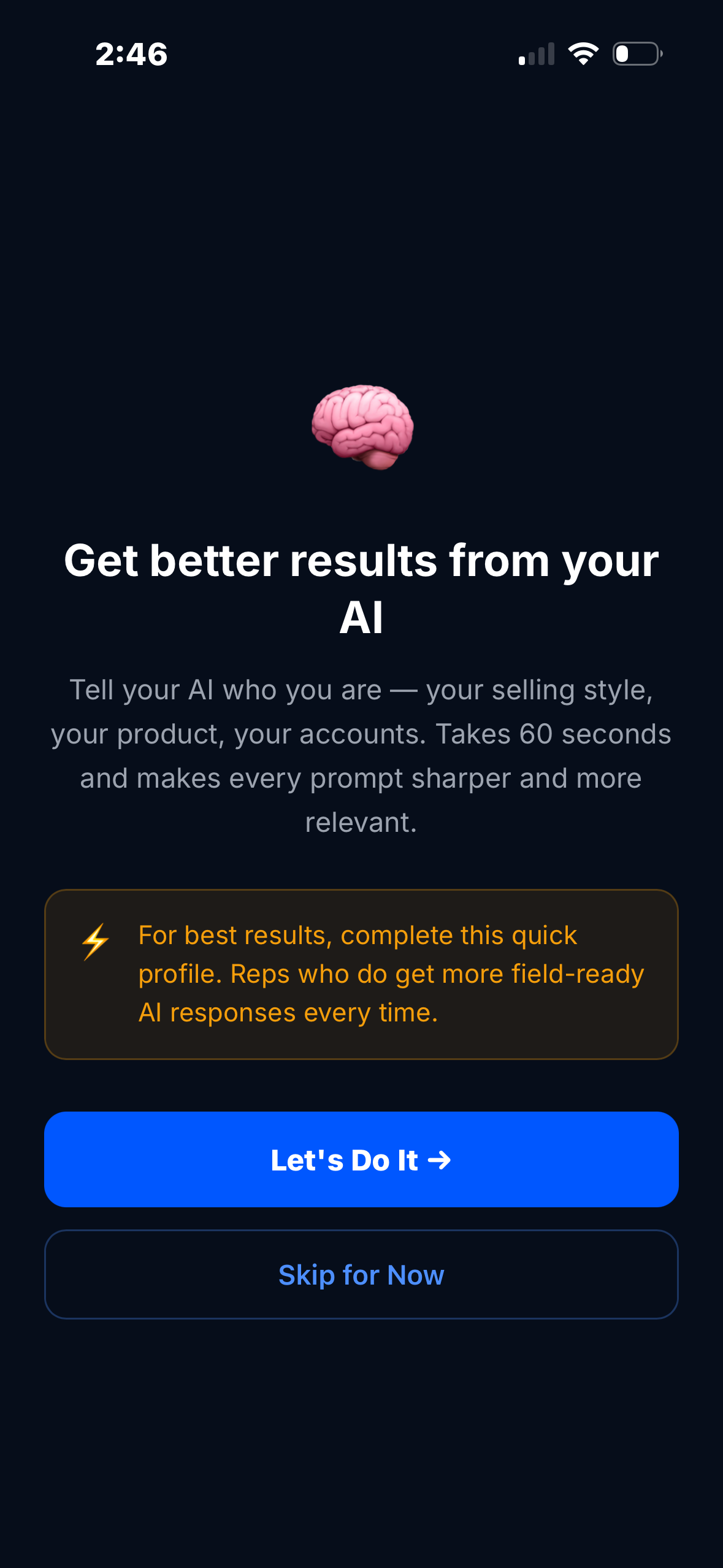Train Your AI to Know You